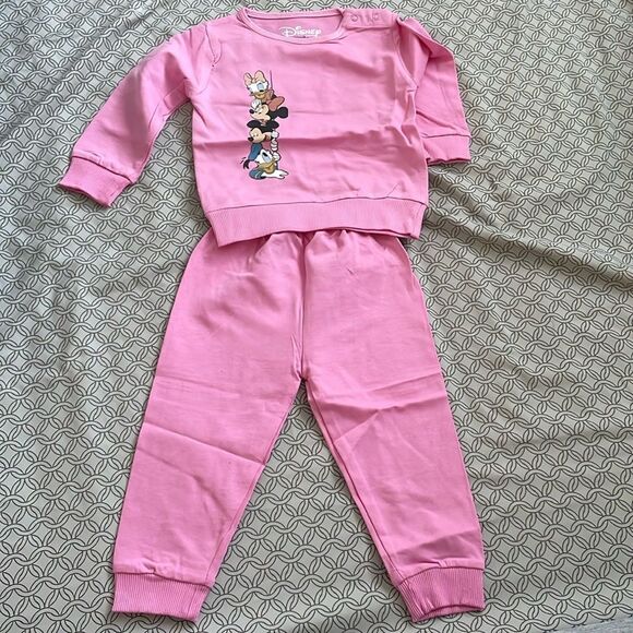 Disney pink Mickey Donald Duck Dress for baby 18months - Picture 4 of 6